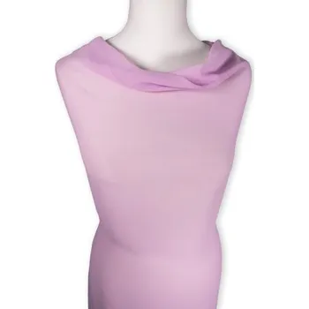 Metráž - Chifon Pes ŠEŘÍKOVÝ - Fialová, 145 cm