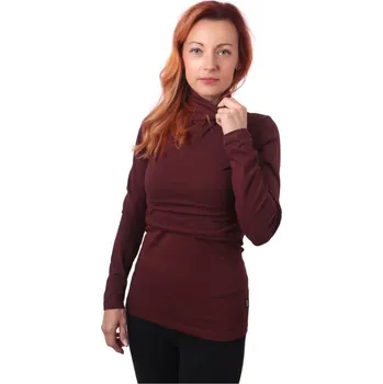 Těhotenská móda Kojicí rolák Kateřina, bordo L/XL