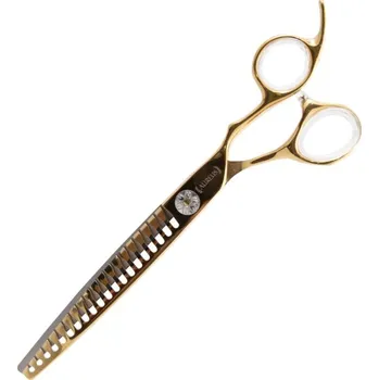 Dezyna Dog DezynaDog Aureus Gold Chunker nůžky Délka: 7"