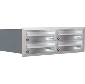 Železářství Sestava schránek pro zazdění B-019 Nerez / šedá