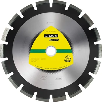 Řezný kotouč Diamantový kotouč Klingspor 350mm DT602A Supra