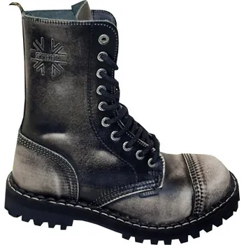 Těžké boty Steel 10D Black