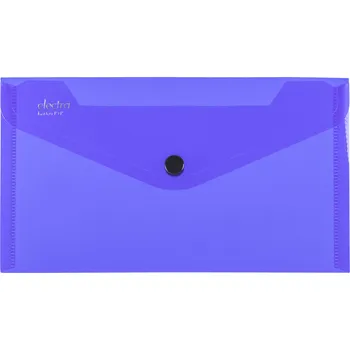 Aktovka na dokumenty Karton PP Psaníčko s drukem DL ELECTRA tmavě modrá