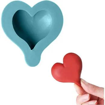 Formička Silikonová formička - srdce - 8,5x8cm Cakesicq
