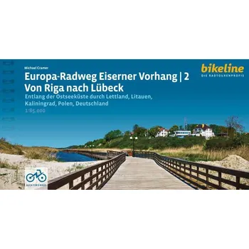 Esterbauer vydavatelství cykloprůvodce Eiserner Vorhang Von Riga nach Lubeck 2 - 1:85 t.