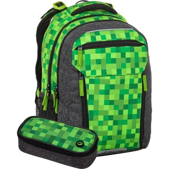 Školní batoh Školní set BAGMASTER PORTO 23 B ZELENÝ (Vyrábíme pro vás a naskladníme do 9.5.2023)