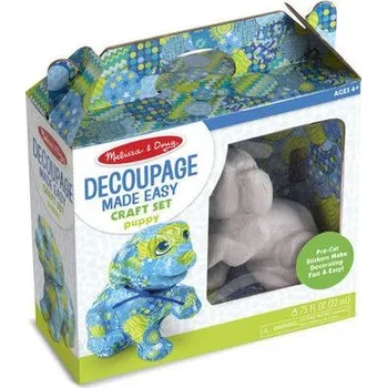 Dětská vědecká sada Melissa & Doug DECOUPAGE Štěně