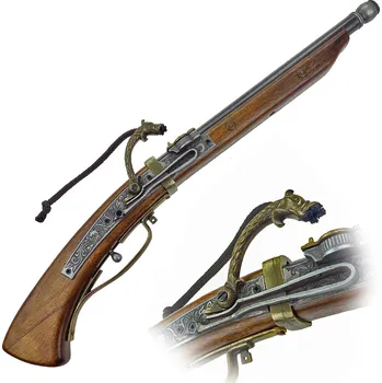 Replika zbraně La Balestra Doutnáková pistole "TORTUGA" 15. století