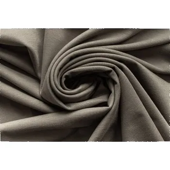 Metrový textil - Úplet Vis/Ny/El BÉŽOVÝ - látka na šaty a kostýmy - Béžová, 140 cm