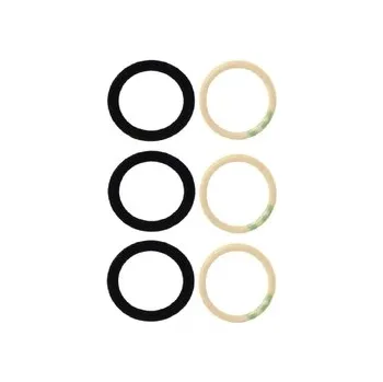 Sklíčko zadní kamery Samsung S911, S916 Galaxy S23, S23 Plus black bez rámečku