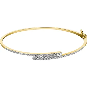 Náramek Zlatý náramek s brilianty - 1,00 ct - ryzost 585 - 160.558