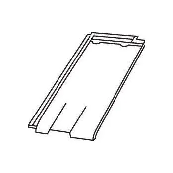 Bramac Turmalín glazura taška odvětrávací černá