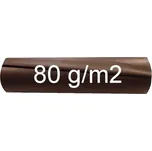 Extra pevná hnědá mulčovací textilie 80g, 1,6m x 100m (Hnědá netkaná mulčovací textilie, celá role)