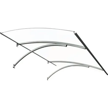 Stříška nad vchodové dveře Vchodová stříška Hof 1200 x 850 x 250 mm nerez