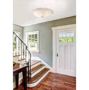 Maytoni Vintage stropní svítidlo PASCAL, 40W, ⌀ 35 cm, 3xE27 Barva: Bílá/zlatá