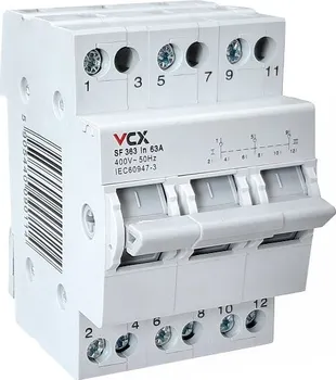 přepínač VCX SF 3P 63A