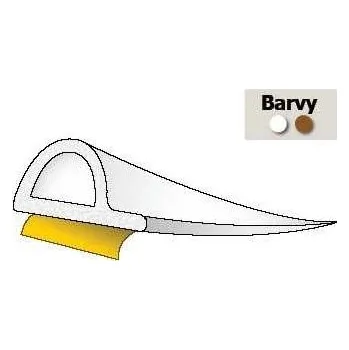 Těsnění do okna a dveří P 6m 9x5.5mm hnědé TRELLEBORG