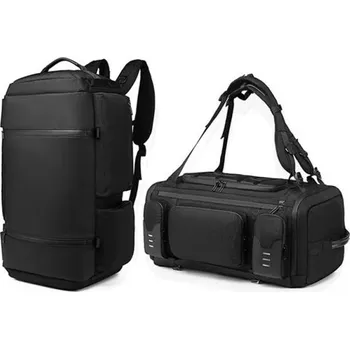 Městský batoh Ozuko Outdoor turistický batoh vs cestovní taška USB Hombre Černý Ozuko F9326