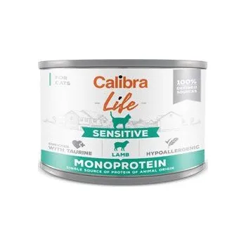 Krmivo pro kočku Calibra Cat Life  konzerva Sensitive Monoprotein Lamb 6x200g