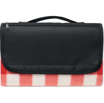 Svíčka Fleecová deka RPET 150 gr/m² Caly, červená