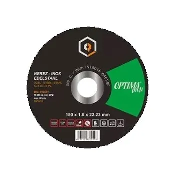 Řezný kotouč Optima Precise Řezný kotouč Ø 115 - 230 mm Řezný kotouč: ø 150 /2,0 mm IN15020