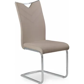 Jídelní židle Jídelní židle Miley, hnědá / stříbrná