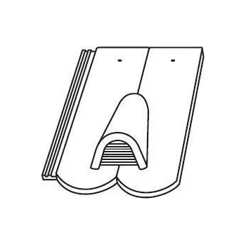 Bramac Reviva taška odvětrávací památkově červená