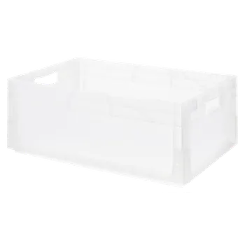Úložný box Eurobox, 60 × 40 × 22 cm, 44 l, transparentní NE6422-4120-PP03