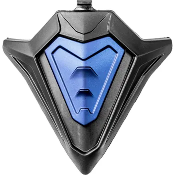 kryt bradové ventilace pro přilby COMMANDER, AIROH (vel. L, modrá)