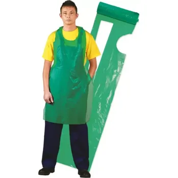 Pracovní zástěra Reis FOOL ROLL Z zástěra zelená 100 KS 117x70