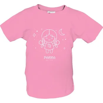 Chlapecké tričko Tričko s potiskem Panna (23. srpna – 22. září) Dětská ilustrace dětské