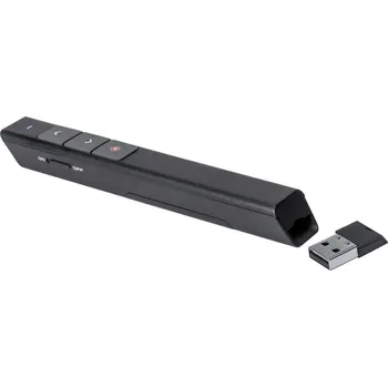 Projekční technika Presenter laserové ukazovátko černá