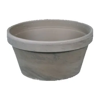 Květináč Žardinka RONDO BASALT keramická d20x10cm