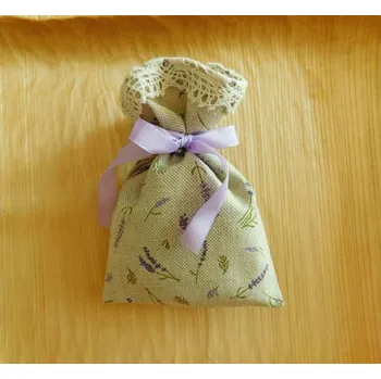 Levandulový sáček DROBNÁ LEVANDULE S KRAJKOU