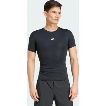 Pánské tričko ADIDAS Tričko Techfit Compression Training XS ČERNÁ