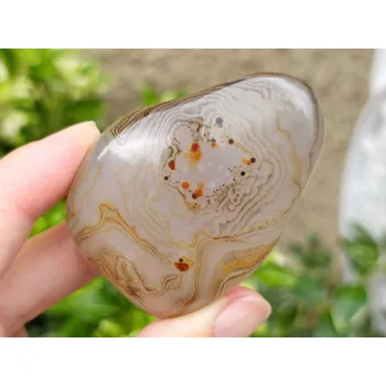 Přírodní kámen Sardonyx achát kámen 98g z Číny