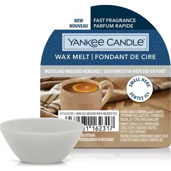 Yankee Candle - Woodland Weekend Memories Vosk do aromalampy, 22 g