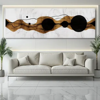 Obraz Obraz na plátně - Blízké vazby jemnosti FeelHappy.cz Velikost obrazu (šířka x výška): 180 x 60 cm