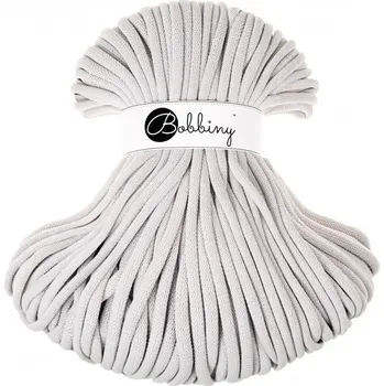 Příze Bobbiny bavlněná šňůra JUMBO 9mm moonlight