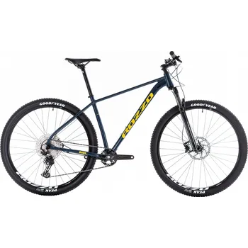 Horské kolo Pánské horské kolo ROZZO BASE 30 bahamská modrá/žlutá 2025 Podkarta: 17