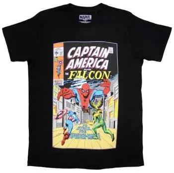 Merch Marvel Comics: Marvel Comics Unisex T-shirt: Captain America & Falcon Comic Cover (x-large) XL