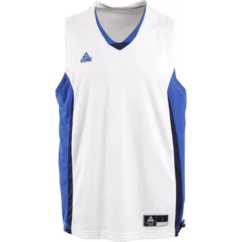PEAK Pánský basketbalový jednostranný set 3XL BÍLÁ|MODRÁ