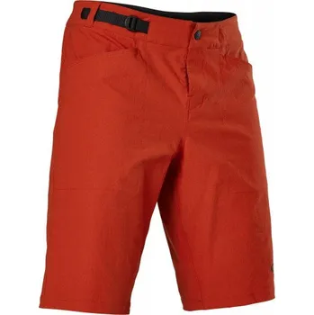 Cyklistické kalhoty cyklo kraťasy FOX Ranger Short W/Liner červené Velikost: 36