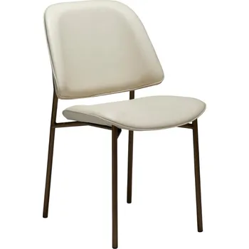 Jídelní židle Dan-Form Béžová koženková jídelní židle DAN-FORM Ohmy