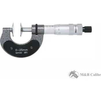 Mikrometr s talířkovými měřicími plochami a aretací 250-275/0,01 mm INSIZE