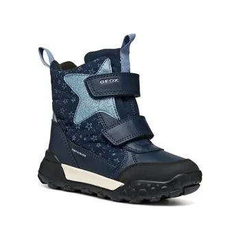 Dívčí sněhule Sněhule Geox J Trekkyup Girl B Ab J46M7C 0MNBC CF44Y D Tmavomodrá 39