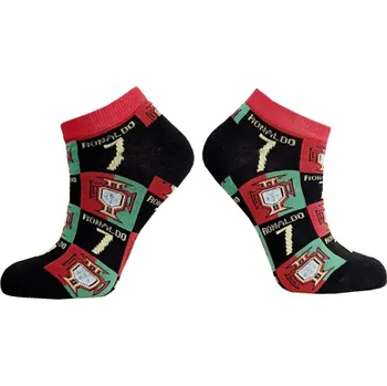 Míčový sport Numberoplus Dětské fotbalových kotníkové ponožky - Portugalsko Ronaldo CR7 Velikost: EUR :24-27(16-18cm)