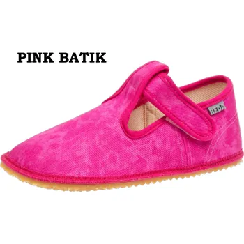 Dívčí bačkory Bačkůrky BFN 170020/W - PINK BATIK, Beda Barefoot Velikost: 35