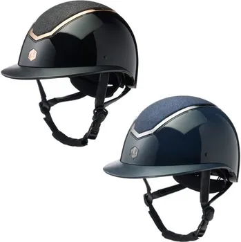 Jezdecká ochranná helma EQx by Charles Owen Kylo Sparkly Wide peak