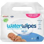 4X WATERWIPES Ubrousky vlhčené Newborn&Baby 3in1 60 ks (240 ks)